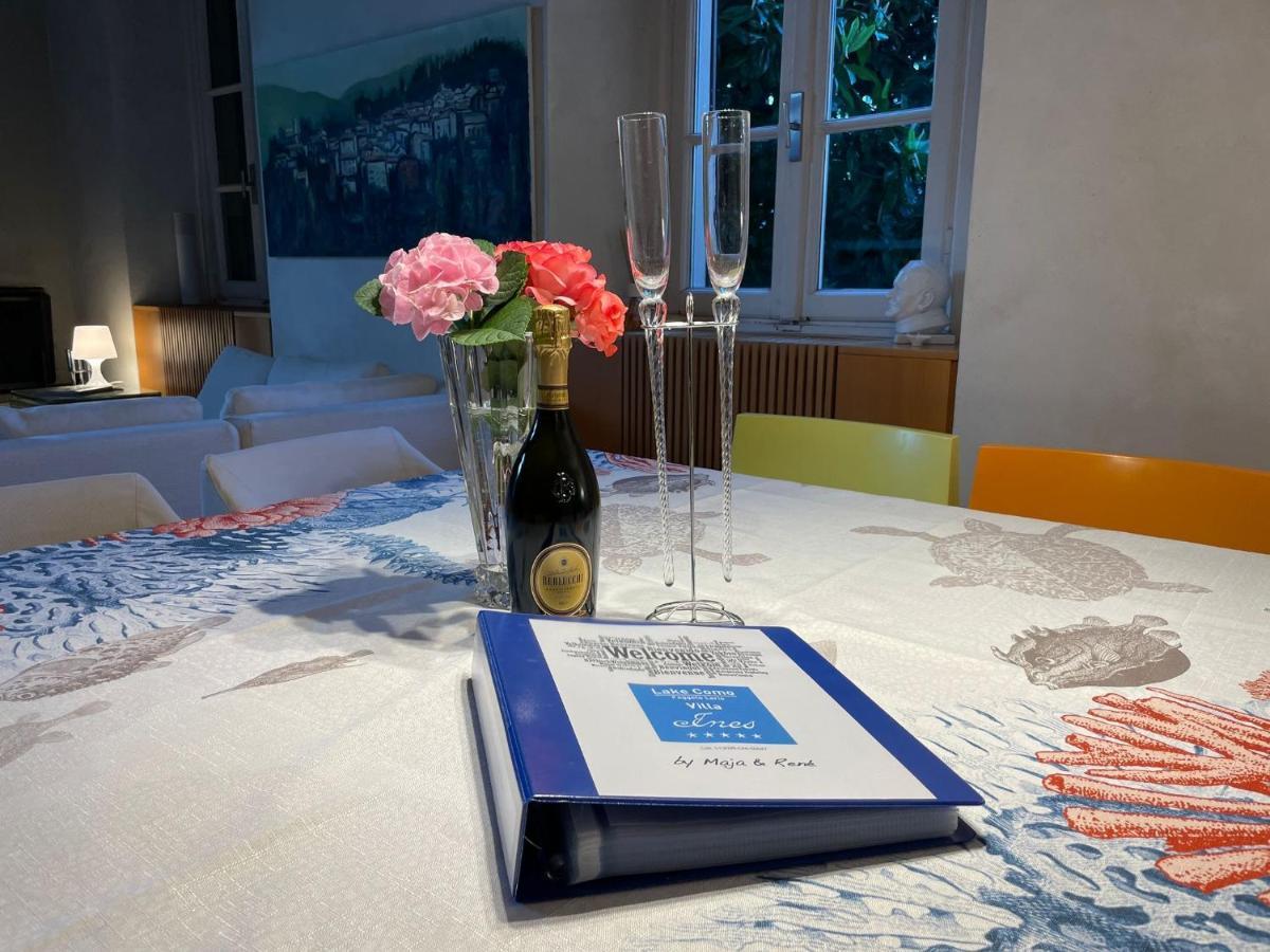 Lake Como Villa Ines Apartment Faggeto Lario Kültér fotó