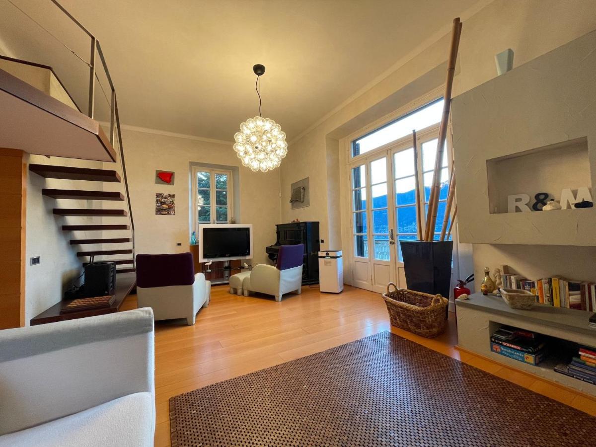 Lake Como Villa Ines Apartment Faggeto Lario Kültér fotó