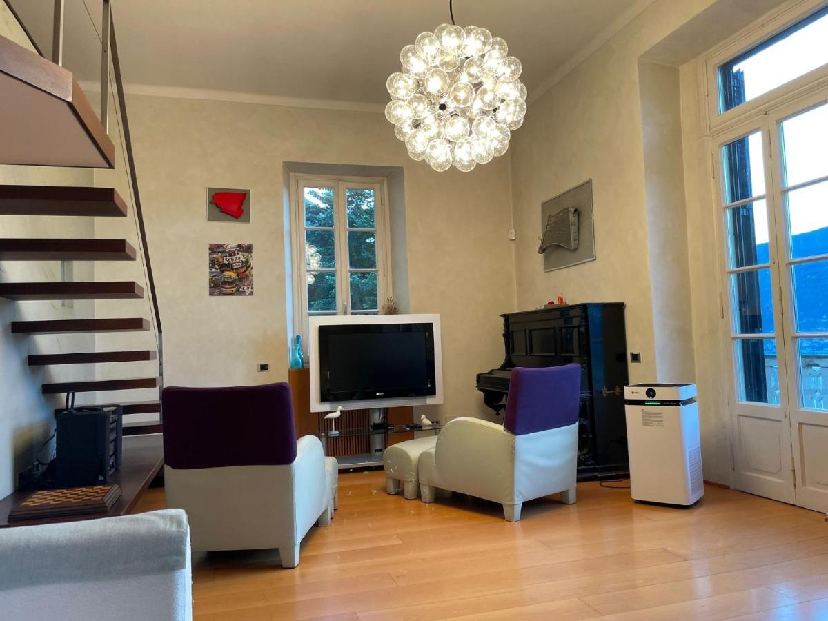 Lake Como Villa Ines Apartment Faggeto Lario Kültér fotó