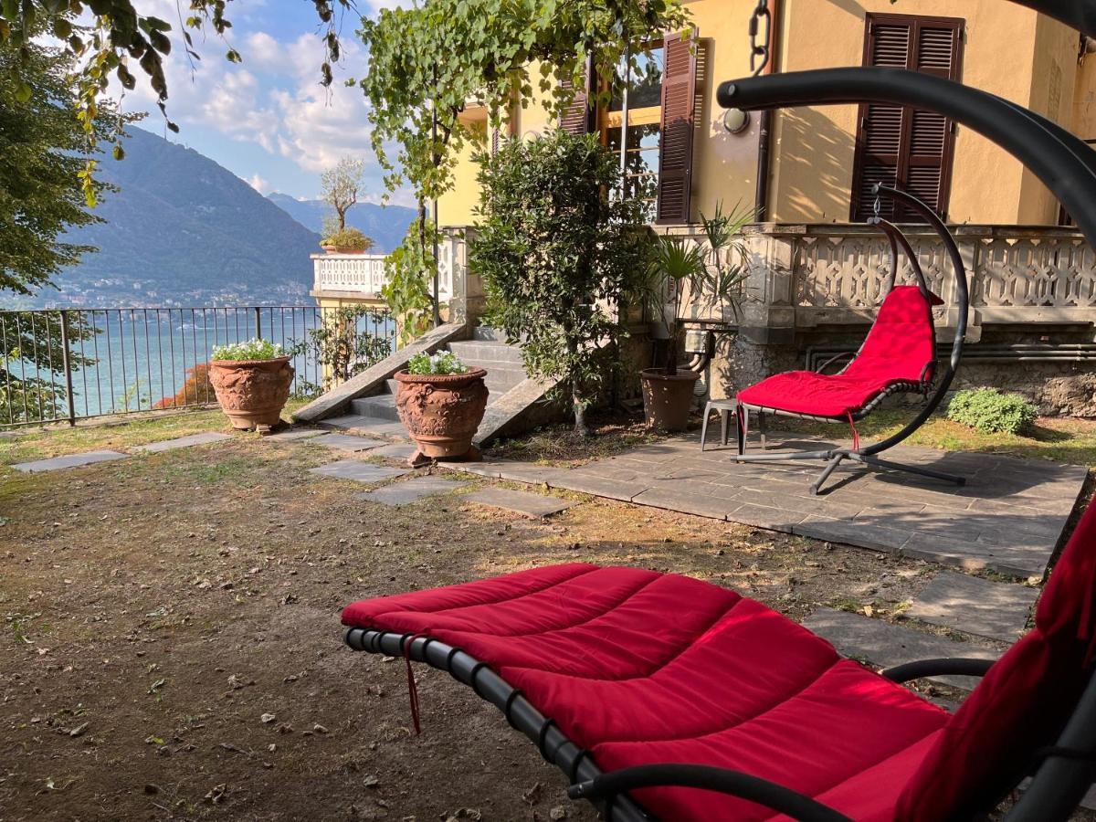 Lake Como Villa Ines Apartment Faggeto Lario Kültér fotó