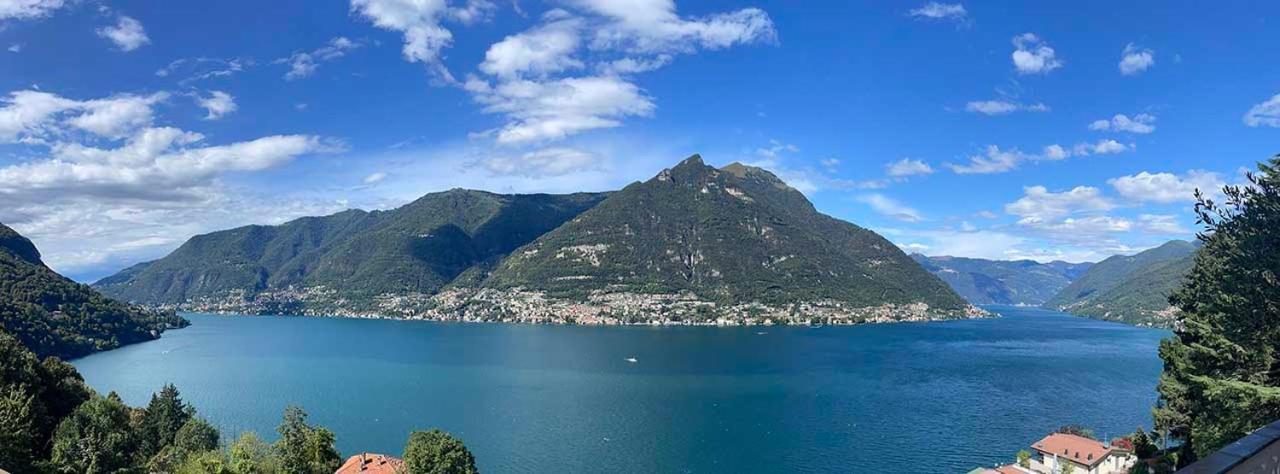Lake Como Villa Ines Apartment Faggeto Lario Kültér fotó