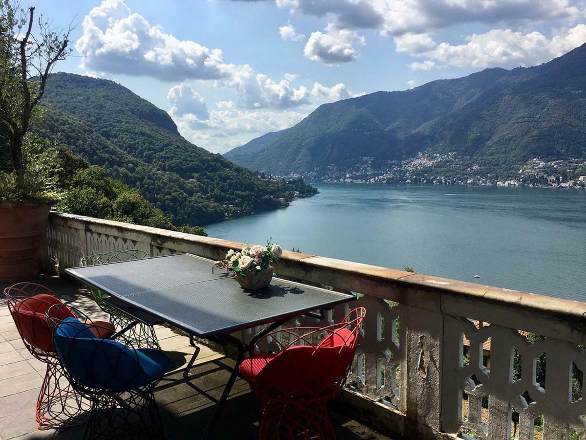 Lake Como Villa Ines Apartment Faggeto Lario Kültér fotó