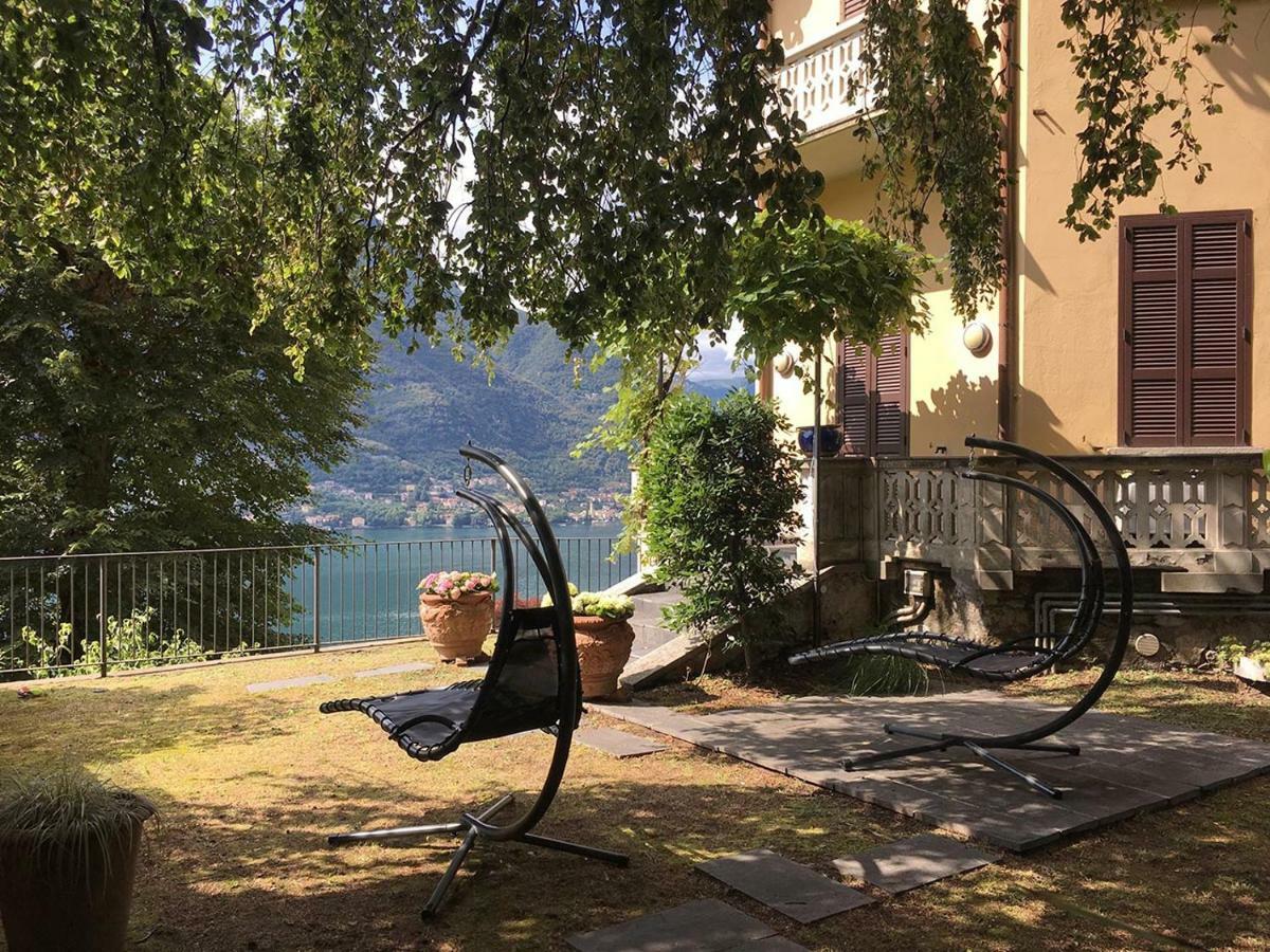 Lake Como Villa Ines Apartment Faggeto Lario Kültér fotó